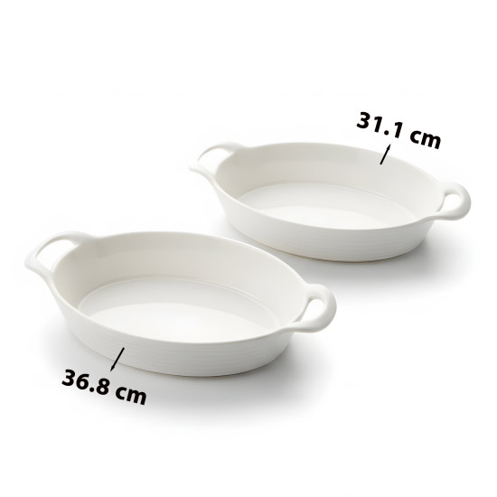 Pyrex Oval Dish Set - 2 Pcs